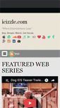 Mobile Screenshot of icizzle.com